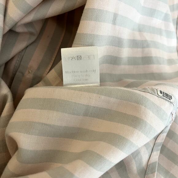Corridor NYC RARE Women's Striped Button Down Shirt Size Medium A1-31 - Picture 7 of 8